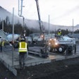 Poppoff, Inc. built a 5,500-square-foot concrete pad for a tennis court in Skykomish, Wash. Specifications called for an FF 35, but Poppoff, Inc. crews attained an FF 72.