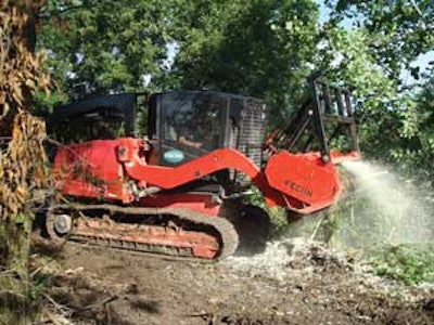 A dedicated mulching machine can offer two to three times the productivity of an attachment.