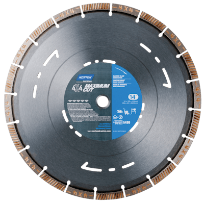Norton Diamond Blades 4x4maxcu 10756814