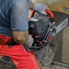 The ability to plunge cut is another advantage diamond chainsaws offer.