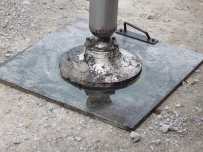 Safe Concrete Pump Setup