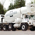 Over the course of four years, Oshkosh S-Series forward placement concrete mixer trucks spent many months running 24 hours per day, six days per week on the Wolf Creek Dam Remediation project.