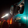 Trucks enter the lane in-between cones directly from the moving lane of traffic, making worker visibility critical.