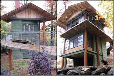 Figure 4: “Treehouse” for Chuck and Wendy Black.