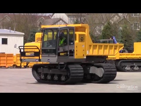 [VIDEO] Features of Terramac's 360-degree Rotating RT14R Crawler Carrier