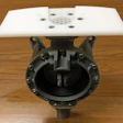 Guzzler pump plate mounted on a pump.