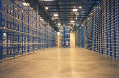 The Toyota Parts Center, Ontario, Calif. is a super flat floor with joint spacing up to 120 ft.