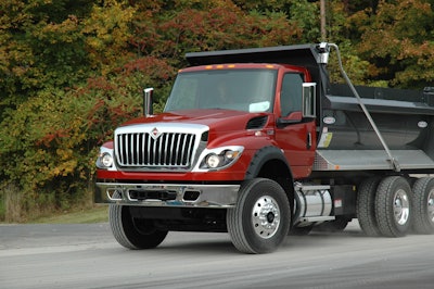 Navistar replaced its aging Workstar platform with the International HV Series, which became the first severe service truck with International’s A26 12.4-liter engine.