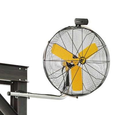 Big Ass Fans Automated Directional Fan Column Mounted jpg