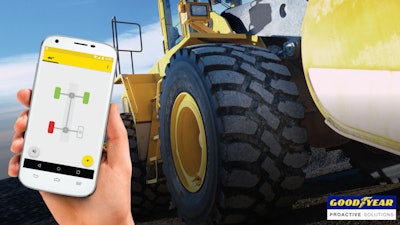 Goodyear TPMS Heavy Duty notifies users of problems with tires by delivering simple graphics quickly, before tire performance or life is lost.