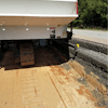 This photo was snapped when the RX 900E was cutting 28-ft. wide and 42-in. deep—almost 4-ft deep.