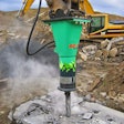 Compact Montabert Sc 22 Hydraulic Breaker F