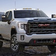 2020 GMC Sierra HD AT4 is a new off-road version marked by off-road suspension with Rancho Shocks, skid plates, Eaton locking rear differential and 18-in. wheels.