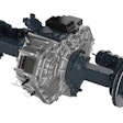 Allison AXE integrates one or two high-speed electric motors and a multi-speed transmission, eliminating need for additional driveshafts and support structures.