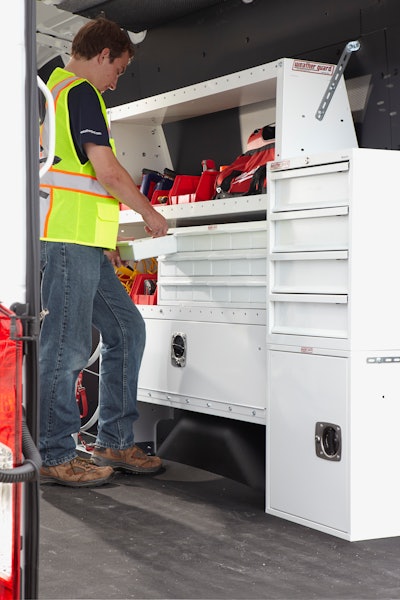 Ford Transit 14 Shelving Cabinet W Talent Ai