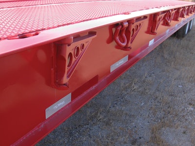 Industry-leading manufacturers use high-quality materials like steel with 100,000-psi minimum yield, which allows the most capacity with the smallest impact on trailer weight.
