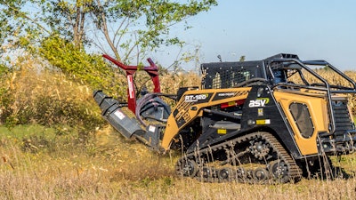 V70 Tree Disc Mulcher Action Color Adjustment