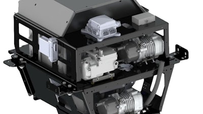 Dana - e-Powertrain and Electronics Cradle for Vocational Construction Vehicles