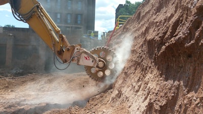 Antraquip Aqc180 Carbide Saw On Cat336