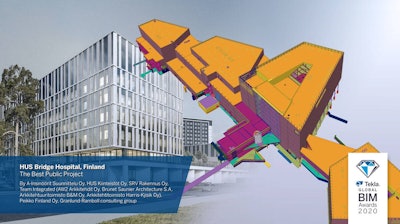 HUS Bridge Hospital, Finland Tekla