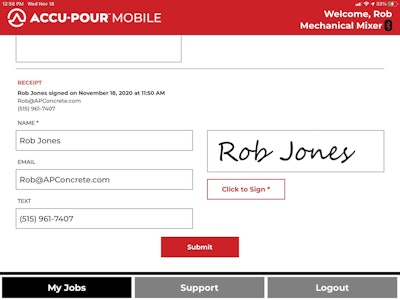 Updates to the ACCU-POUR AP Office and AP Mobile Platform Components