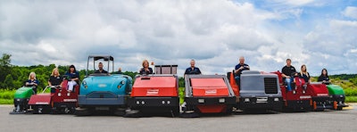 Factory Cleaning Equipment Mooresville NC Group Photo