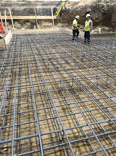 A Custom Foundation - In the pit