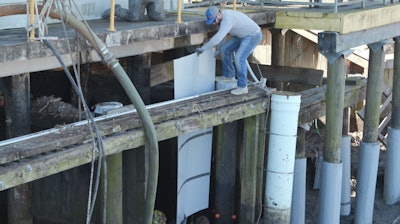Form A Tube Forming System on Piling