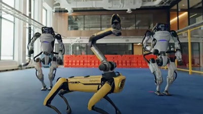 Boston Dynamics robot video