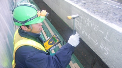 A Study on Estimating Concrete Compressive Strength by Mechanical Impedance