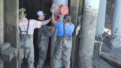 Form A Tube Forming System on Piling