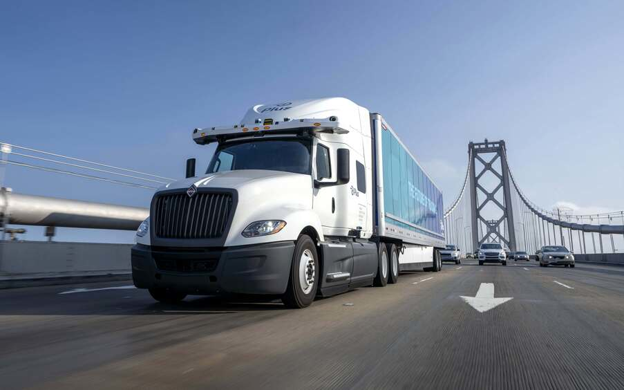 Plus Nvidia Drive partner autonomous trucking