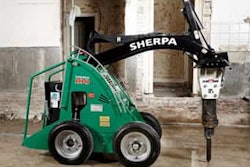 Sherpa 100 Eco Battery Powered Mini Skid Steer Medium