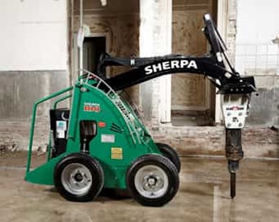 Sherpa 100 Eco Battery Powered Mini Skid Steer Medium