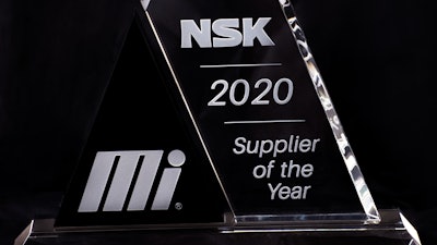 Motion Industries 2020 SOTY award