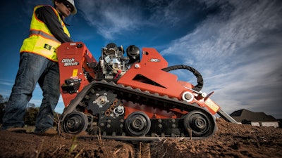 Ditch Witch trencher