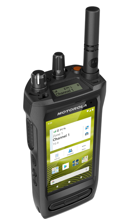 Mototrbo Ion Smart Radio Front Ptt