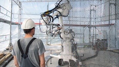 Mesh mould and in situ Fabricator at ETH Zurich