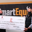 Regional Executive Director Timothy Bayly of ALSAC, the fundraising and awareness organization for St. Jude Children's Research Hospital, accepted SmartEquip’s $250,000 donation from its CEO Fernando Piñera on April 30.