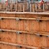 APA-trademarked concrete form panels can be used repeatedly with proper care.