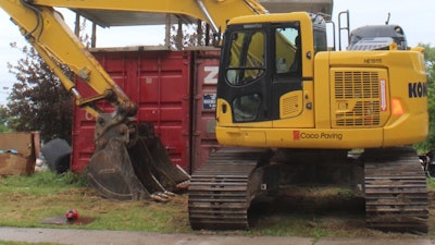 This Komatsu is not going to work today. Heavy rain overnight made the jobsite too dangerous and unproductive. Weather is a constant but unpredictable source of uncertainty, stress and financial loss for many equipment-renting construction professionals. Weather Warranty automatically extends equipment rentals so contractors can keep their rented equipment on site until the work is done.