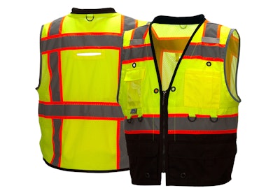 Pyramex Heavy Duty Vest Front Back