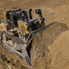 The new Cat D10 dozer offers up to 4% less fuel consumption than the previous model.