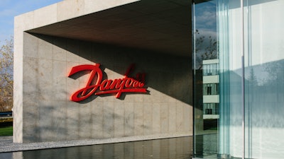 Danfoss Headquarters Logo On Wall