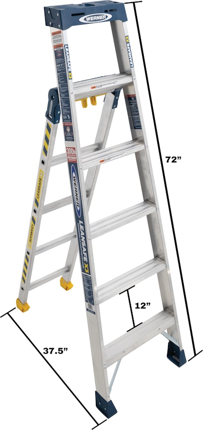 Aluminum LEANSAFE X3 Ladder