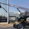 Sinoboom North America launched the TB660J Plus boom lift and the 4655E Plus scissor lift at the ARA Show.