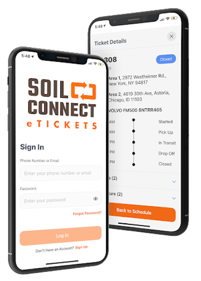 Soil Connect E Ticket Banner