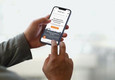 E-commerce construction equipment rental