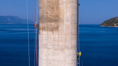 Migrating Corrosion Inhibitor Protects Plejesac bridge, Croatia