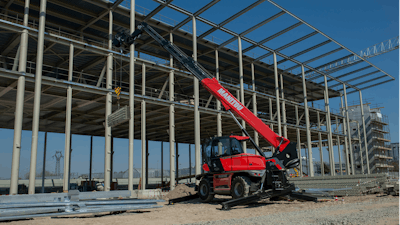 If the maximum material weight is equal to or below the load chart weight for the areas the operator needs to reach with the materials, that particular telehandler should be capable of successfully completing the lift.